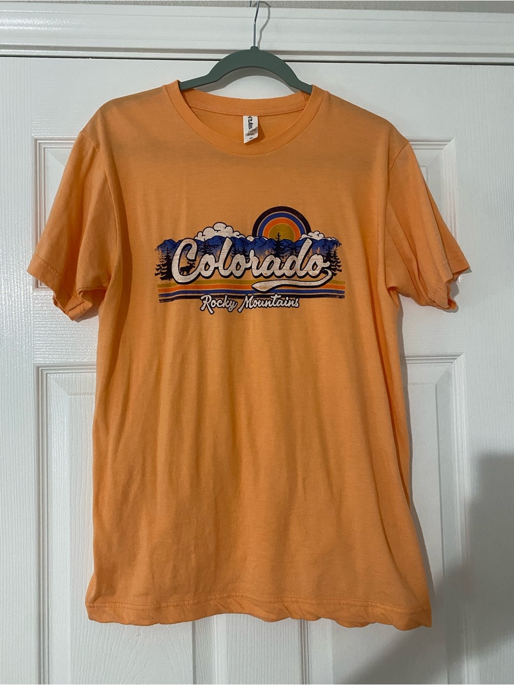 Colorado Rocky Mountains Graphic Tee - Orange